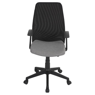 Nilkamal Rhine Mid Back Mesh Office Chair (Grey / Black)