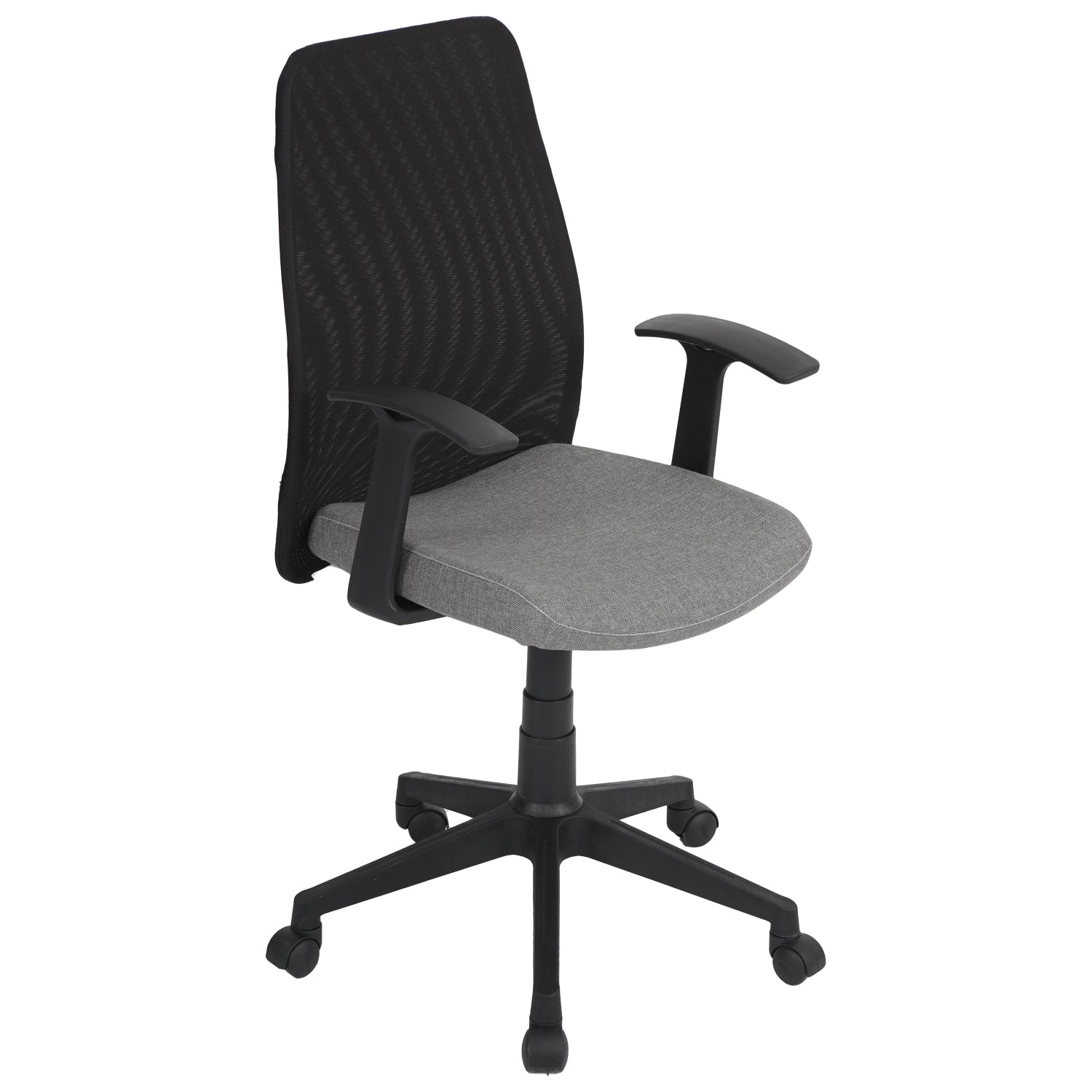 Nilkamal Rhine Mid Back Mesh Office Chair (Grey / Black)