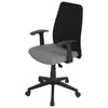 Nilkamal Rhine Mid Back Mesh Office Chair (Grey / Black)