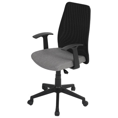 Nilkamal Rhine Mid Back Mesh Office Chair (Grey / Black)