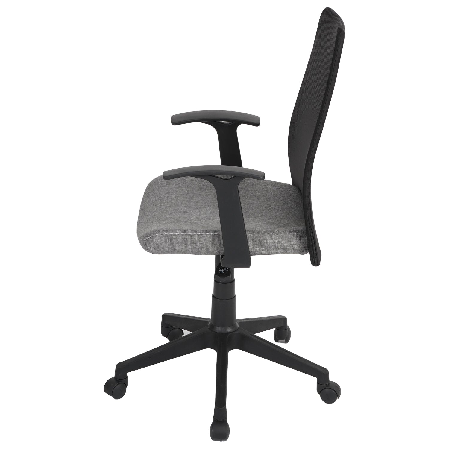 Nilkamal Rhine Mid Back Mesh Office Chair (Grey / Black)