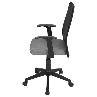 Nilkamal Rhine Mid Back Mesh Office Chair (Grey / Black)