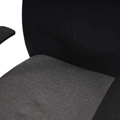 Nilkamal Rhine Mid Back Mesh Office Chair (Grey / Black)