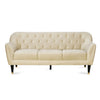 Nilkamal Roslin Fabric 3 Seater Sofa (Beige)