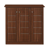 Nilkamal Rowan Shoe Cabinet (Walnut)