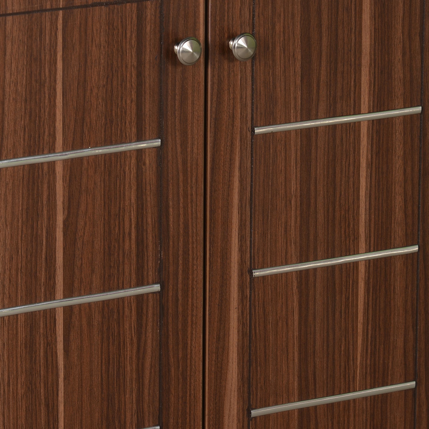 Nilkamal Rowan Shoe Cabinet (Walnut)