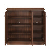Nilkamal Rowan Shoe Cabinet (Walnut)