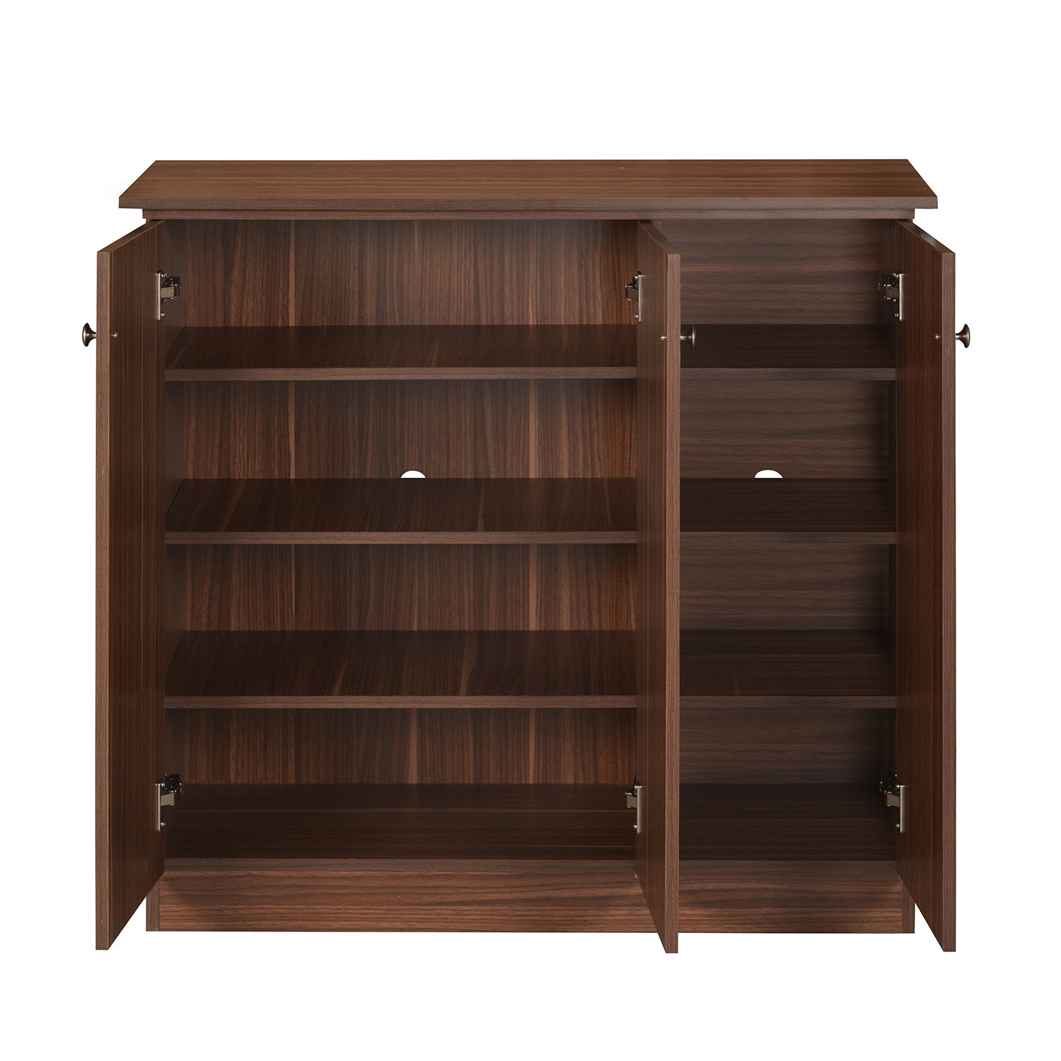 Nilkamal Rowan Shoe Cabinet (Walnut)