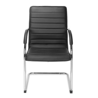 Nilkamal Runner Visitor Chair (Black)