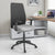 Nilkamal Rhine High Back Fabric Office Chair (Grey/Black)
