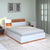 Nilkamal Romano Queen Bed with Hydraulic Storage (HG Cashmere / Teak)