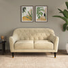 Nilkamal Roslin Fabric 2 Seater Sofa (Beige)