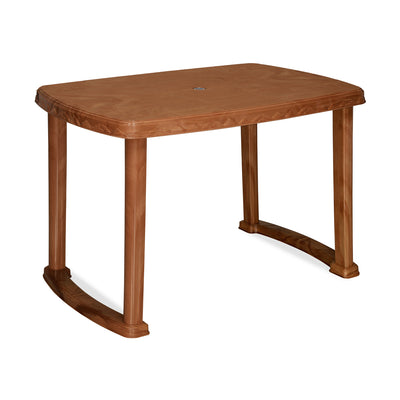 Nilkamal shahenshah rectangular plastic 4 seater dining set store