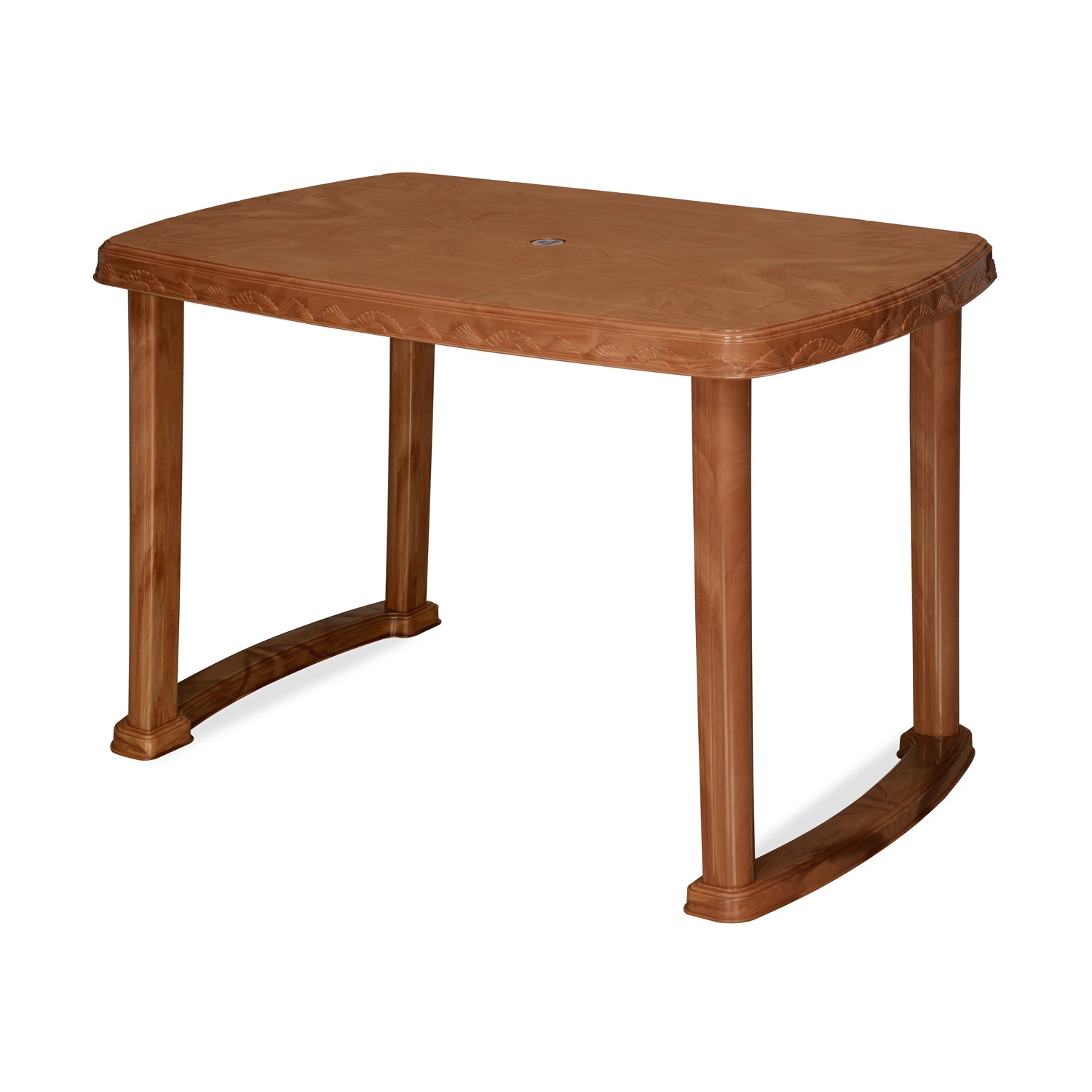 Buy Nilkamal Shahenshah Plastic Rectangular 4 Seater Dining Table Set