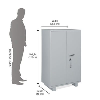 Medium size outlet steel almirah