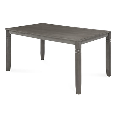 Nilkamal Stanfield 6 Seater Dining Set (Grey)