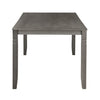 Nilkamal Stanfield 6 Seater Dining Set with Bench (Grey)