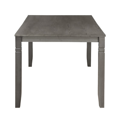 Nilkamal Stanfield 6 Seater Dining Set with Bench (Grey)