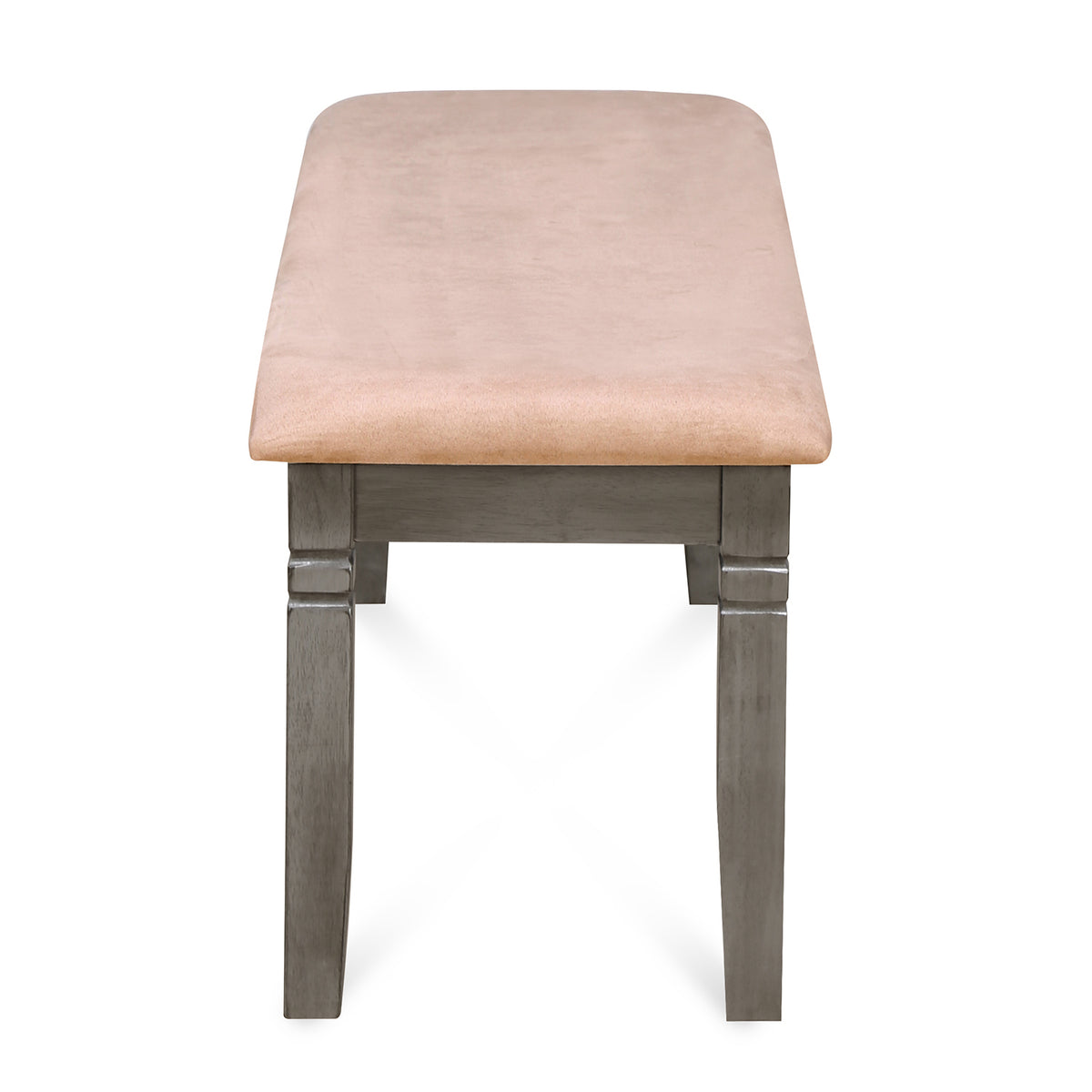 Nilkamal Stanfield New Solid Wood Dining Bench (Grey) Nilkamal Furniture