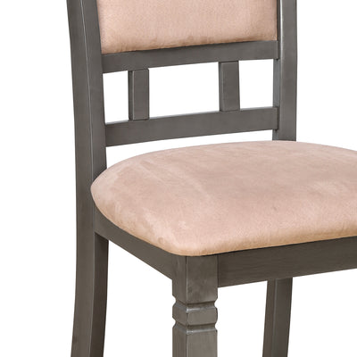 Nilkamal Stanfield 6 Seater Dining Set (Grey)