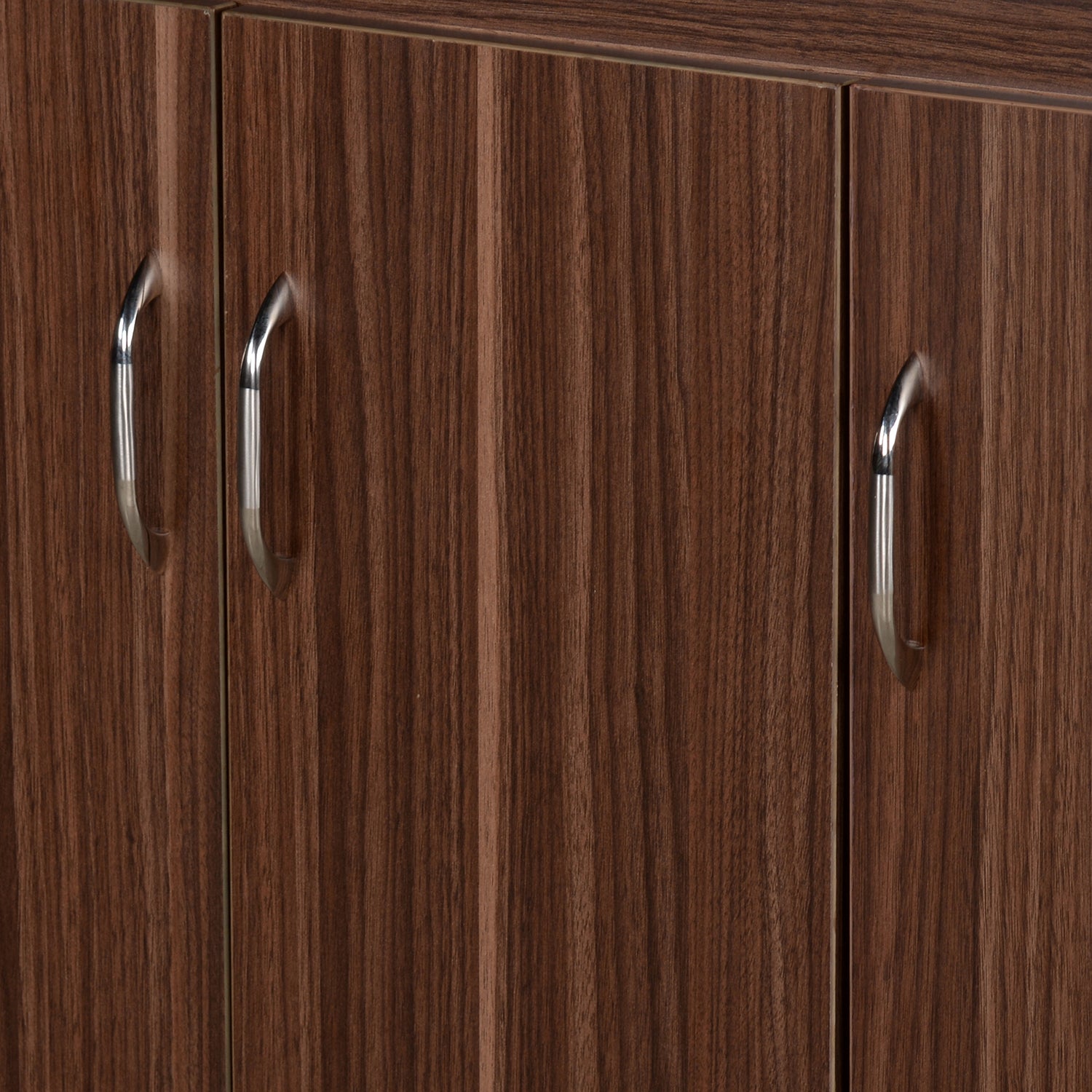 Nilkamal Stella Shoe Cabinet / Rack (Walnut)