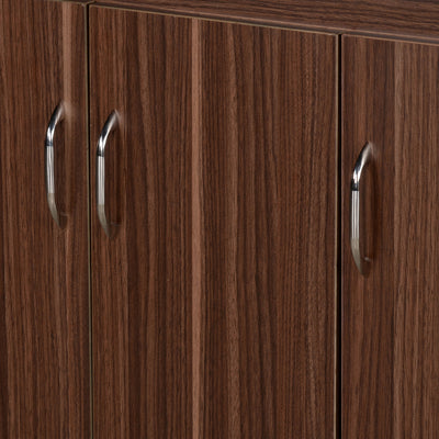 Nilkamal Stella Shoe Cabinet / Rack (Walnut)