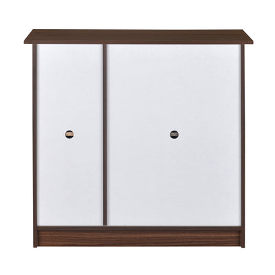 Nilkamal Stella Shoe Cabinet / Rack (Walnut)