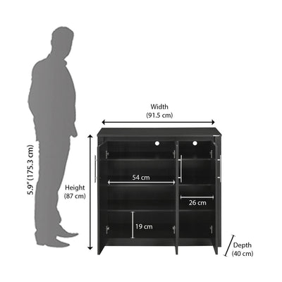 Nilkamal Stella Shoe Cabinet