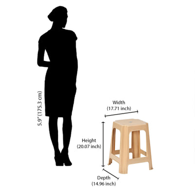 Nilkamal STL06 Plastic Stool