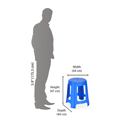 Nilkamal STL10 Plastic Stool