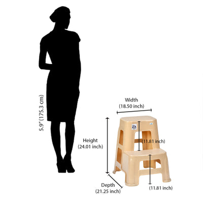 Nilkamal Plastic Step Stool
