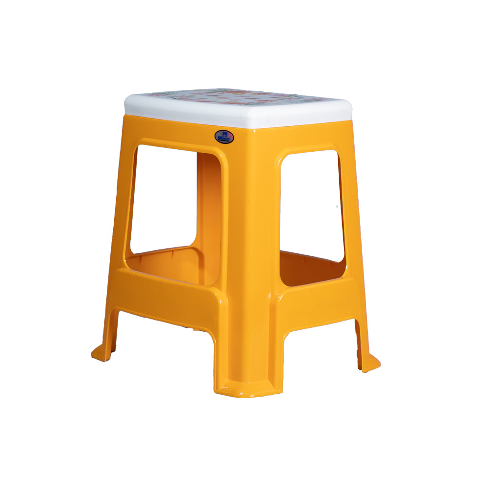 Nilkamal Floral Top Plastic Stool