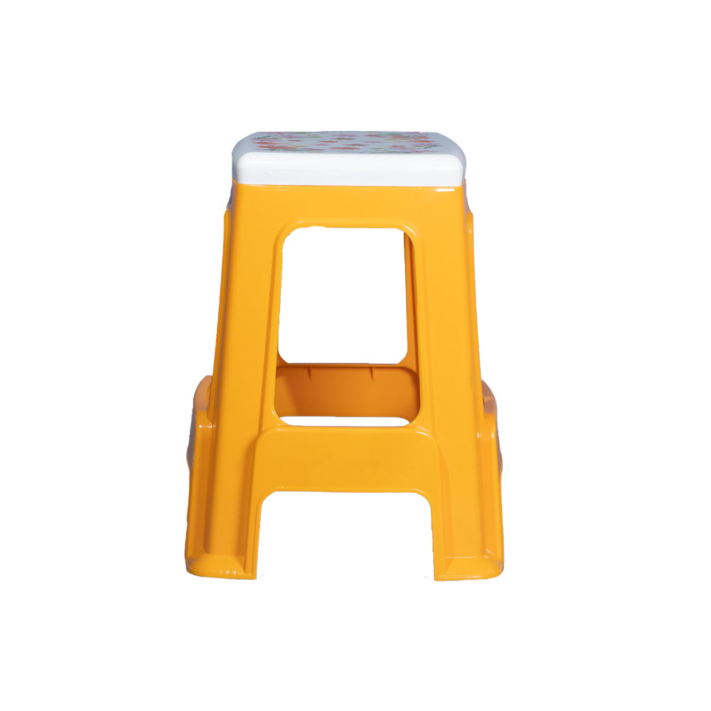 Nilkamal Floral Top Plastic Stool