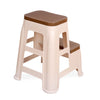 Nilkamal Step Stool 31 (Basket Beach /  Rattan Dark Beige)