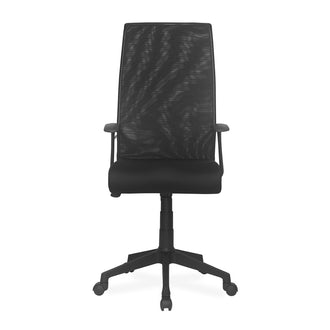 Nilkamal Thames High Back Mesh Chair (Black)