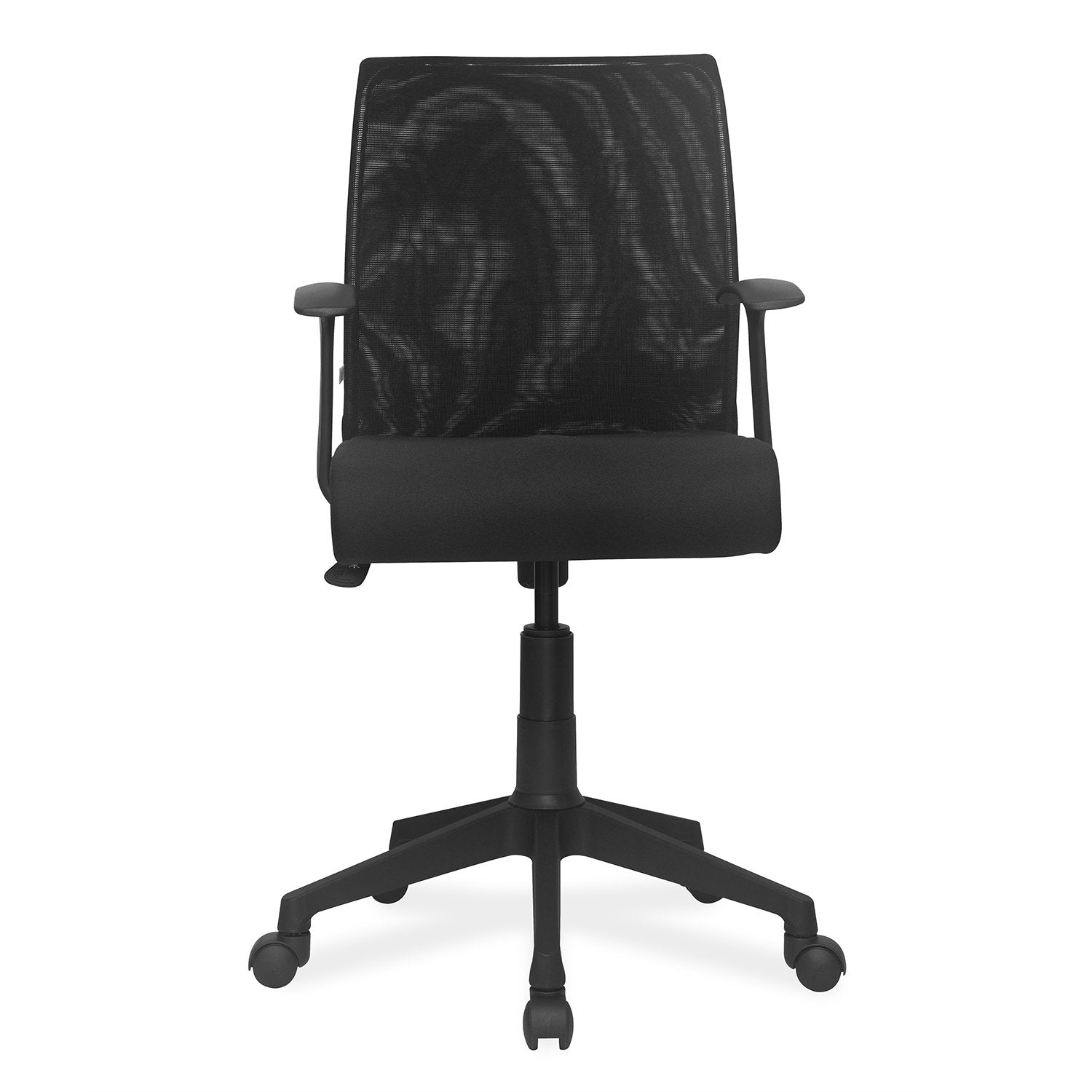 Nilkamal Thames Low Back Mesh Chair Black