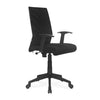 Nilkamal Thames Mid Mesh Back Chair (Black)
