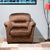 Nilkamal Tigor 1 Seater Sofa (Dark Brown)