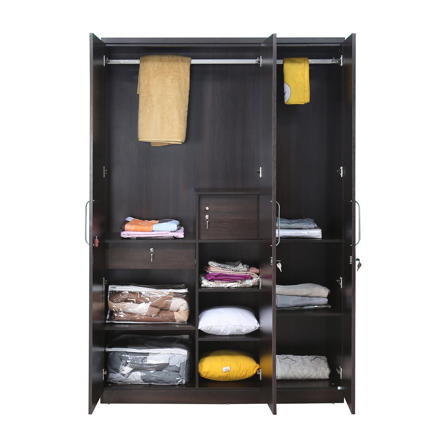 Nilkamal 3 door wardrobe hotsell