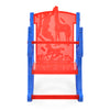 Nilkamal Toy Jungle Plastic Kids Arm Chair (Blue / Red)