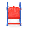 Nilkamal Toy Jungle Plastic Kids Arm Chair (Blue / Red)