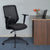 Nilkamal Trenton Mid Back Office Chair (Black)
