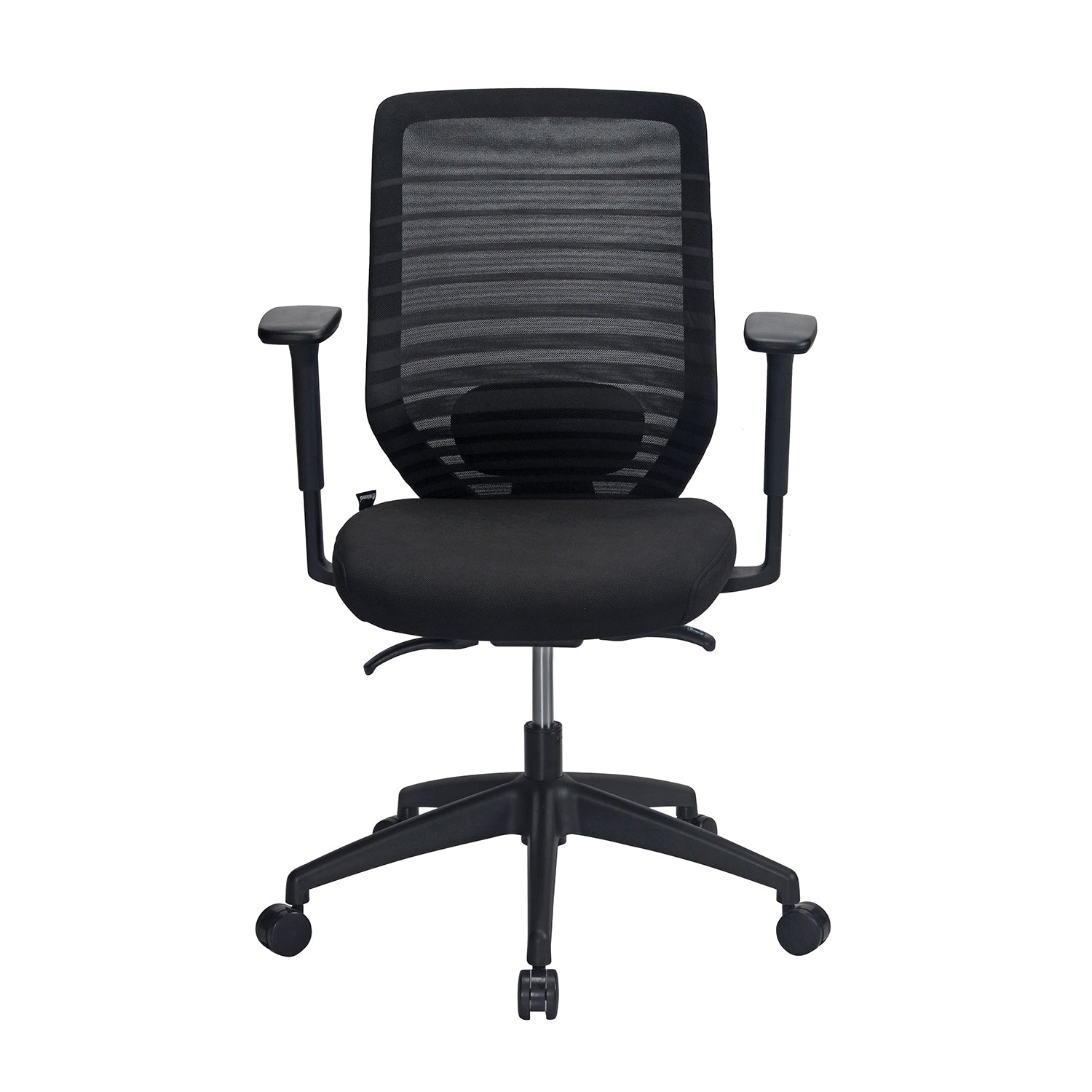 Nilkamal Trenton Mid Back Office Chair (Black)