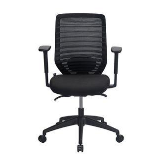 Nilkamal Trenton Mid Back Office Chair (Black)