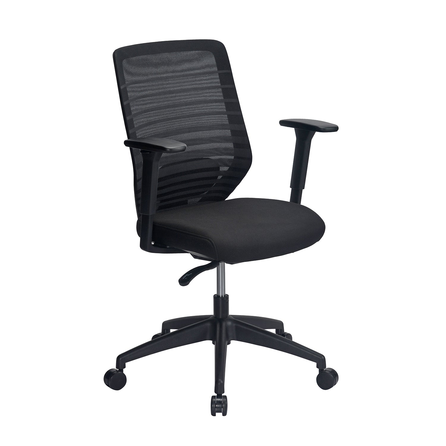 Nilkamal Trenton Mid Back Office Chair (Black)