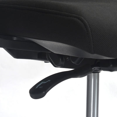 Nilkamal Trenton Mid Back Office Chair (Black)