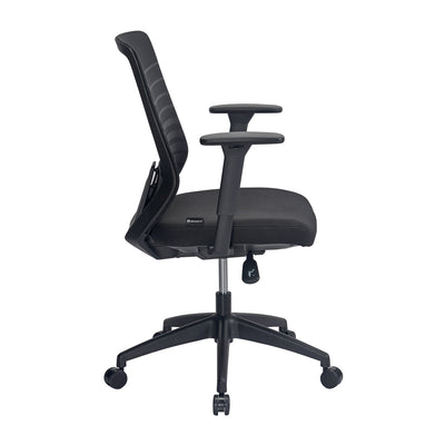 Nilkamal Trenton Mid Back Office Chair (Black)