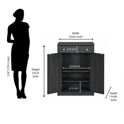 Nilkamal Tuskar Shoe Cabinet