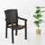 Nilkamal Umber Plastic Chair with Arm Rest