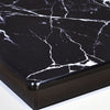 Nilkamal Vegas Marble Pattern Top Center Table (Black / White)